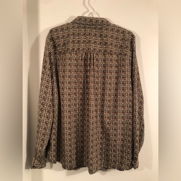 Architect long sleeve button up colorful circled shirt - Picture 2 of 5